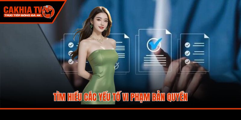 Tìm hiểu các yếu tố vi phạm bản quyền